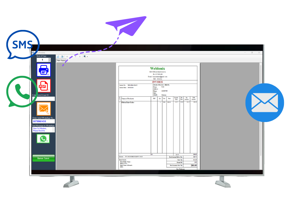 Weblonix Billing Software